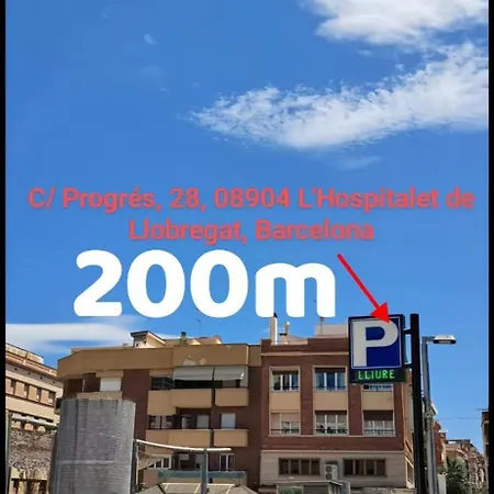 New Camp Nou Apartment/diret Airport,beautiful Apartmán