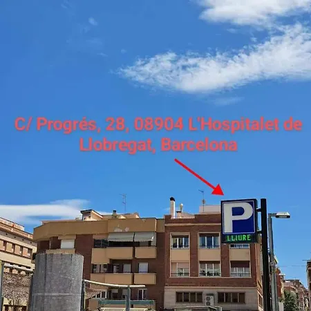 New Camp Nou Apartment/diret Airport,beautiful Apartament